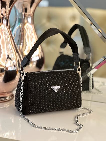 bolsa prada com strass|bolsas de prada mujer.